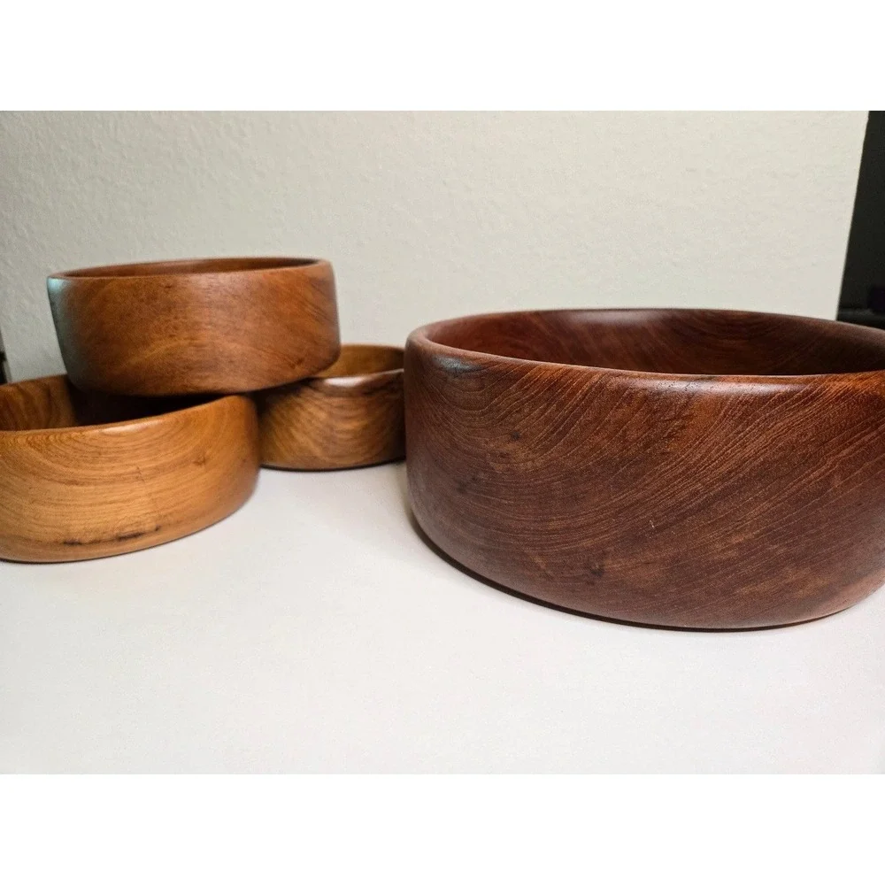 Goodwood Geniune Thailand Teak Bowl set